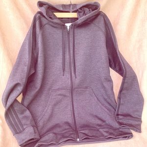 Adidas Hooded Zip up Sweatshirt